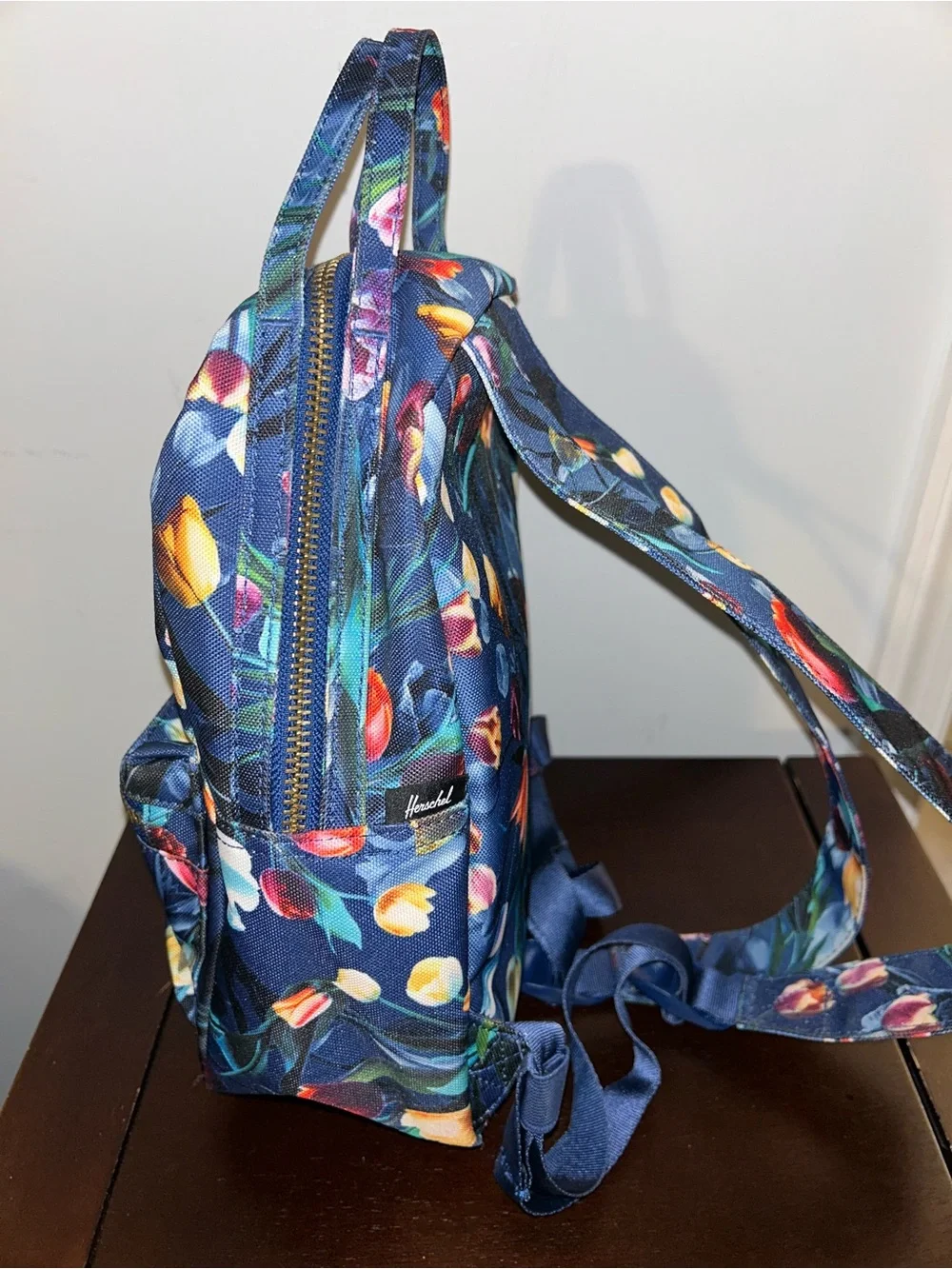 Herschel Supply Company blue florals